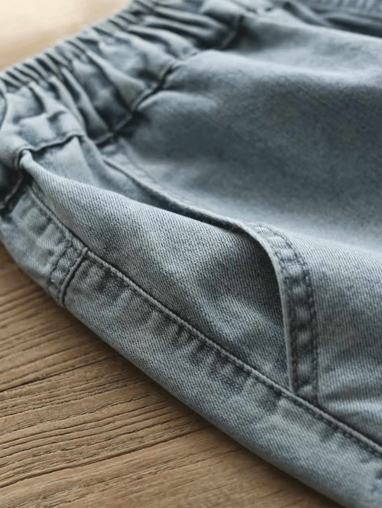 Yellow Diamond Embroidered Jeans