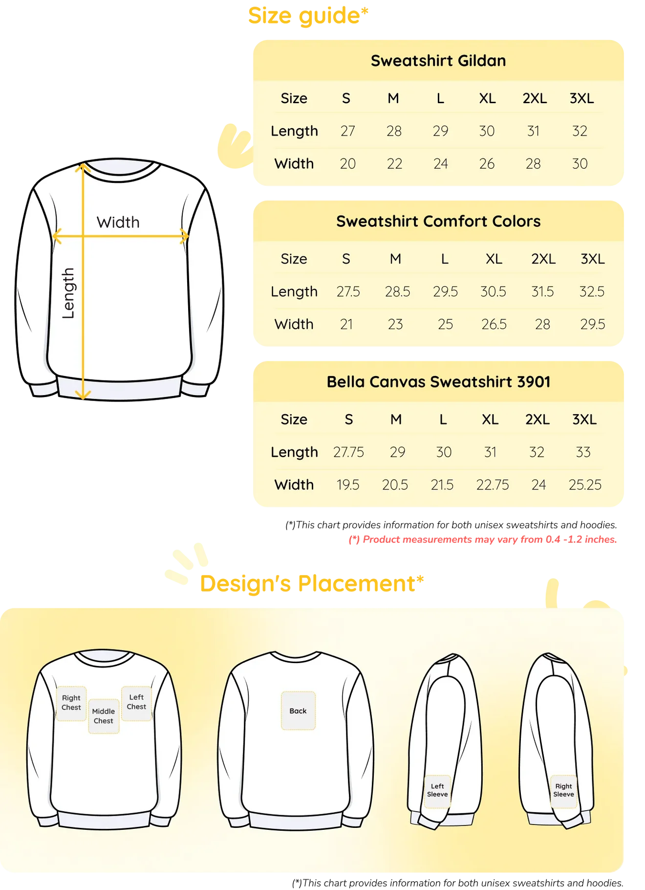 Custom Embroidered Sweatshirt with Neckline Collar Crewneck, Unique Gift for Her